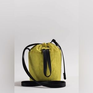 BAGGU Mini Nylon Bucket Bag - Sour